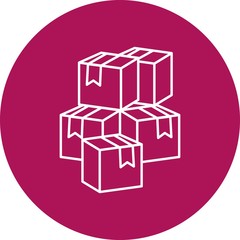 Boxes icon for your project
