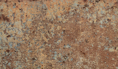 Old Weathered Corrugated Rusty Metal Texture