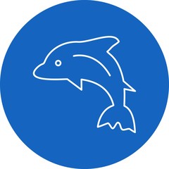 Dolphin icon for your project