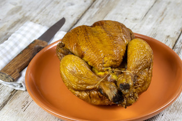 poulet fumé