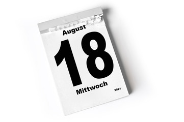 18. August 2021