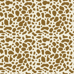 Giraffe seamless pattern. Vector seamless pattern, can be used for fabrics, wallpaper, web, card.