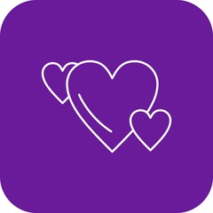 Hearts icon for your project