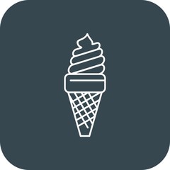 Ice cream icon for your project