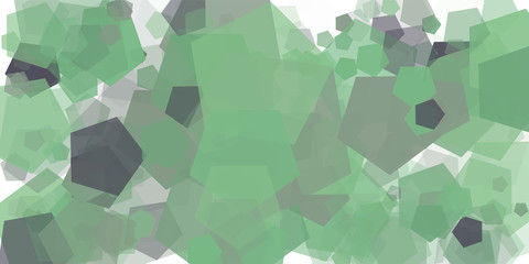 Abstract Generative Art color distributed polygons background illustration