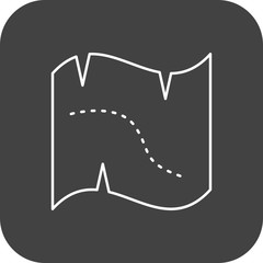 Pirate Map icon for your project