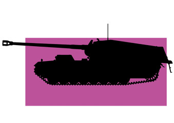 WW II German tank destroyer Sturer Emil