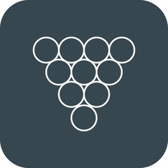Billiard icon for your project