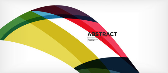 Linear wave web template. Vector illustration bright design. Decorative print. Decorative backdrop vector. Vector business illustration