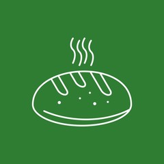 Hot Bread icon for your project