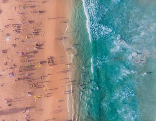 A crowded afternoon in Manly