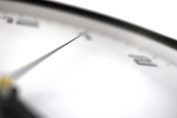 watch face with numbers close-up