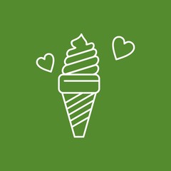 Ice cream icon for your project