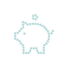 expensive medicines, expensive health, piggy bank consists of pills