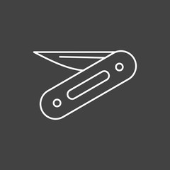 Penknife icon for your project