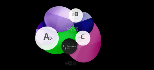 Modern advertising concept for wallpaper design. Vector info graphic design. Vector design concept. Business presentation. Abstract geometric frame.