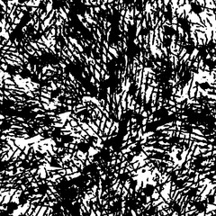 Black white grunge background seamless vector.