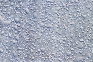 texture of water droplets on white background