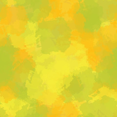 Seamless abstract vector watercolor background yellow.