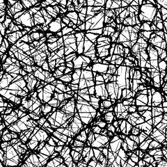 Grunge background black and white seamless. Abstract crack texture.