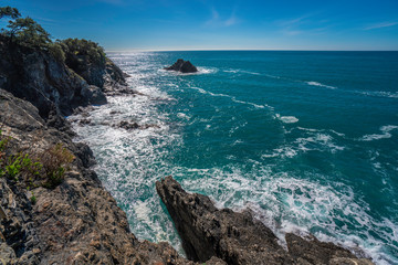Summer view of Monterosso, Cinque Terre, Italy