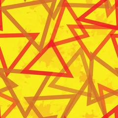 Abstract seamless vector yellow background.