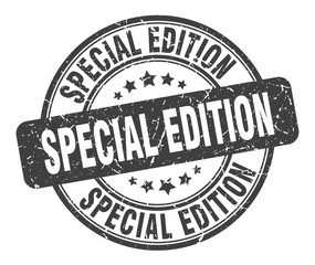 special edition stamp. special edition round grunge sign. special edition