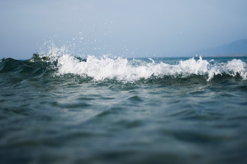 waves on a sea surface