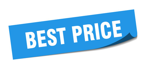 best price sticker. best price square isolated sign. best price
