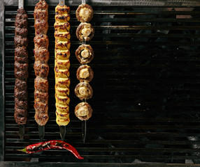 Set of Grilled Lule Kebab
