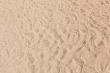 Fototapeta na wymiar Strand Sand Hintergrund. Beachsand background.