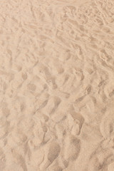 Fototapeta na wymiar Feiner Strand Sand. Fine beach sand.