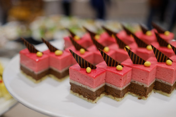 catering food, dessert and sweet, mini canapes, snacks and appetizers, food for the event, sweetmeat