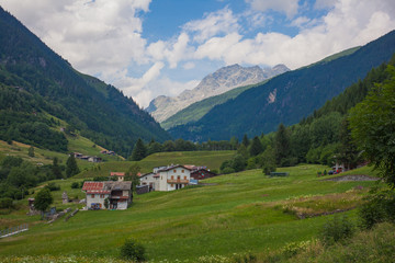 Obraz premium alpes mountain landscape