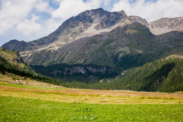 alpes mountain landscape