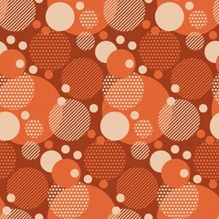 Tapeten Fun dotted circles seamless pattern for background © galyna_p