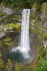 Whistler Brandywine Falls British Columbia. Spectacular Brandywine Falls near Whistler, British Columbia, Canada.
