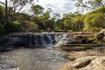 Fototapeta na wymiar A beautiful waterfall in australia