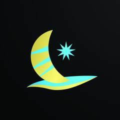 moon logo icon