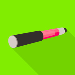 Vector illustration of cigarette and electronic icon. Set of cigarette and technology vector icon for stock.