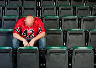 Fans: Lonely Man Disappointed After Football Loss