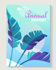 Brochure, annual report and cover design templates for beauty, spa, wellness, natural products, cosmetics, fashion, healthcare. Vector illustrations for business presentation, and marketing.
