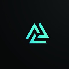 geometry logo icon with philosophy dynamic