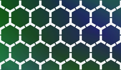 Modern Pattern With Curved Line. Geometric Elements. Blurred Gradient Background. Design For Screen, Presentation, Wallpaper. Holiday Object. Vector Illustration