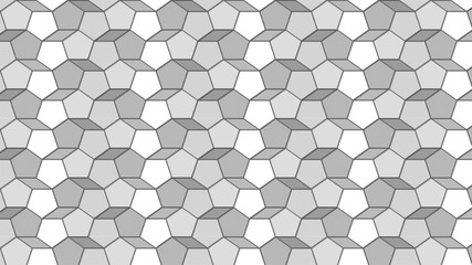 abstract background with hexagons