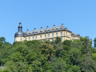 Fototapeta na wymiar Schloss Friedrichstein in Bad Wildungen / Hessen