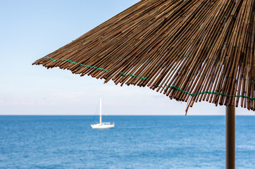 umbrella on the beach