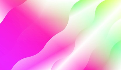 Modern Waves. Futuristic Technology Style Background. Design For Your Header Page, Ad, Poster, Banner. Vector Illustration with Color Gradient.