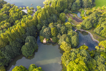 landscape of west lake in hangzhou 