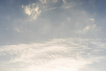 Naklejka na ściany i meble sky color with clouds background photo